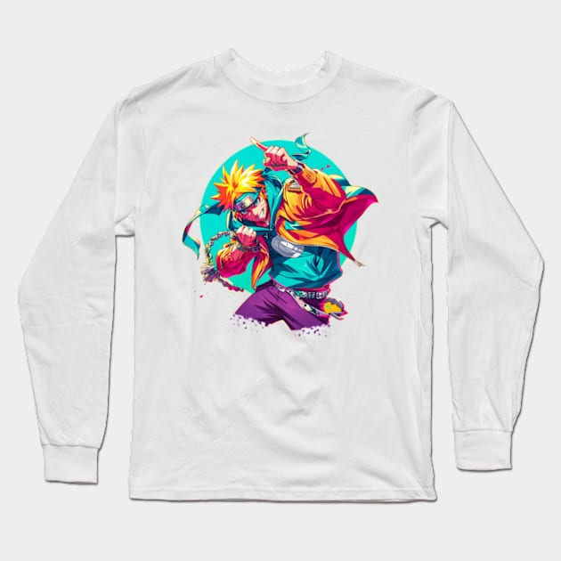 naruto uzumaki - naruto Long Sleeve T-Shirt by emhaz